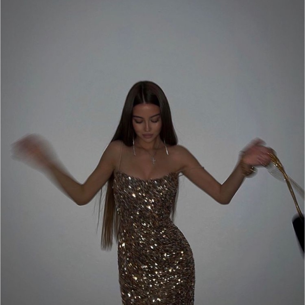 Y2K Sequin Mini Dress – Size 4 or Small
